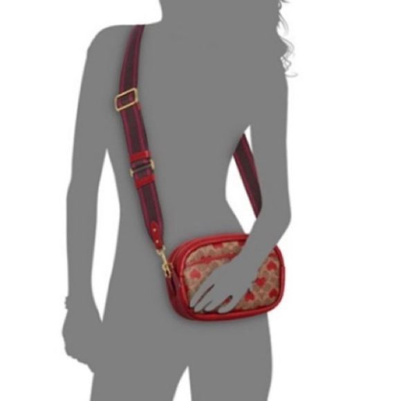 Coach camera bag hearts print from Valentine’s 2022 edition - Picture 10 of 16